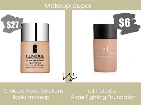 dupe for dior forever foundation|clinique acne solutions foundation dupe.